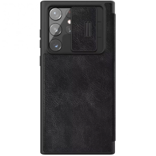 Qoruyucu örtük Nillkin Samsung S22 Qin Pro Leather Black 5502
