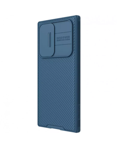 Qoruyucu örtük Nillkin Samsung S22 Ultra CamShield Blue 5335