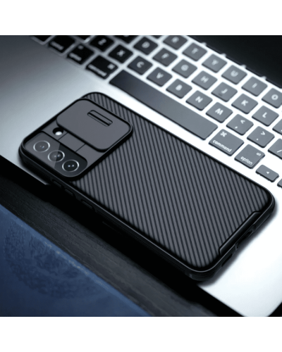 Qoruyucu örtük Nillkin Samsung S22+ CamShield Black 5298