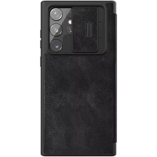 Qoruyucu örtük Nillkin Samsung S22+ Qin Pro Leather Black 5533