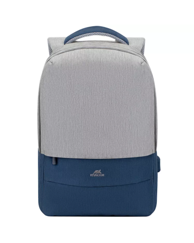 Bel çantası Rivacase 7562 Grey/Dark Blue 15.6”