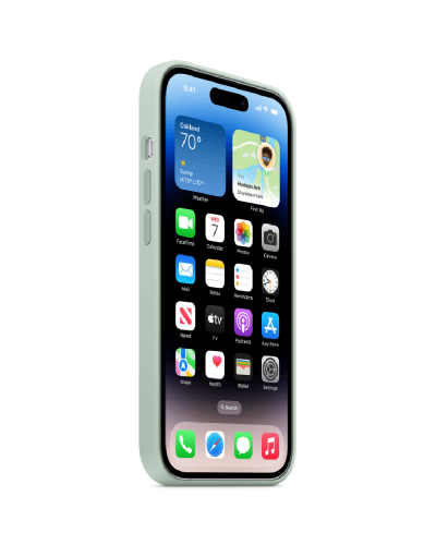 Qoruyucu örtük iPhone 14 Pro Silicone with MagSafe Succulent MPTL3ZM/A