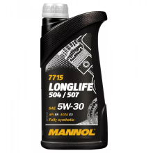 Mühərrik yağı Mannol 7715 O.E.M. For VW, Audi, Skoda SAE 5W-30 1L Metal