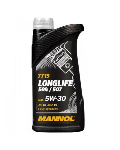 Mühərrik yağı Mannol 7715 O.E.M. For VW, Audi, Skoda SAE 5W-30 1L Metal