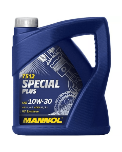 Mühərrik yağı Mannol 7512 Special Plus SAE  10W-30 4L Special