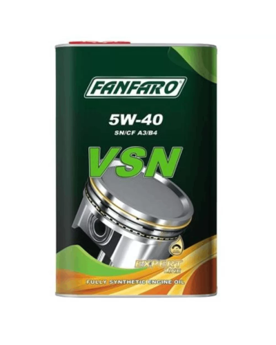 Mühərrik yağı Fanfaro VSN Full Synthetic 5W-40 4 lt Metal