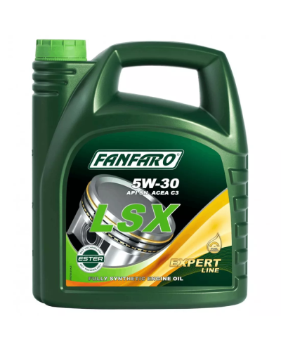 Mühərrik yağı Fanfaro 6701 LSX 5W-30 Full Synthetic-Expert SAE 5W-30 5L Special
