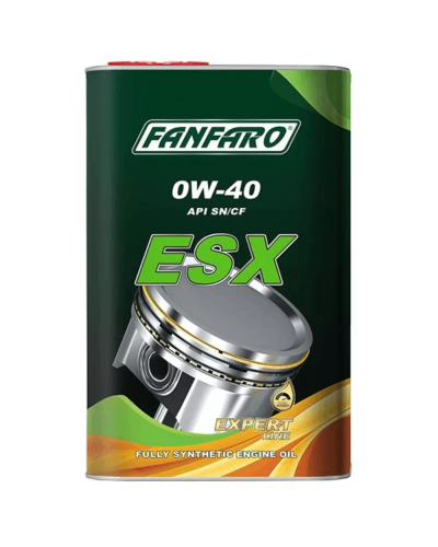 Mühərrik yağı Fanfaro 6711 ESX 0W-40 Full Synthetic-Expert SAE 0W-40 4L Metal