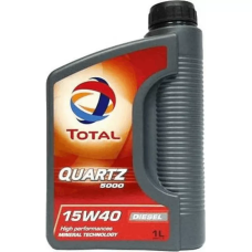 Mühərrik yağı Total Quartz Diesel 5000 15W-40 1L