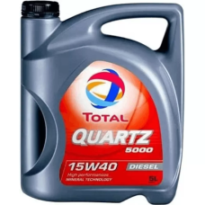 Mühərrik yağı Total Quartz Diesel 5000 15W-40 5L
