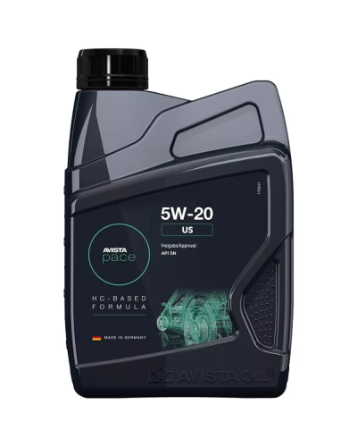 Mühərrik yağı AVISTA pace EVO US SAE 5W20, 1L