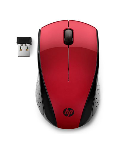 Mouse HP 220S Wireless Red 7KX10AA