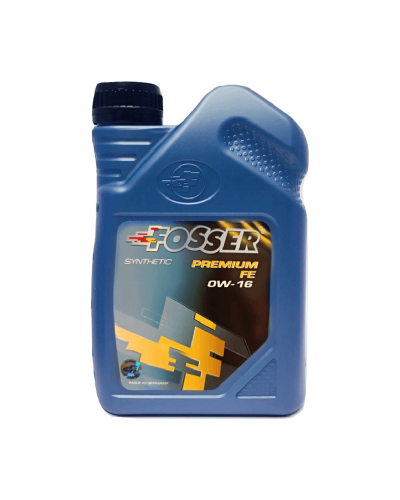 Mühərrik yağı Fosser Premium FE 0W-16 1 L