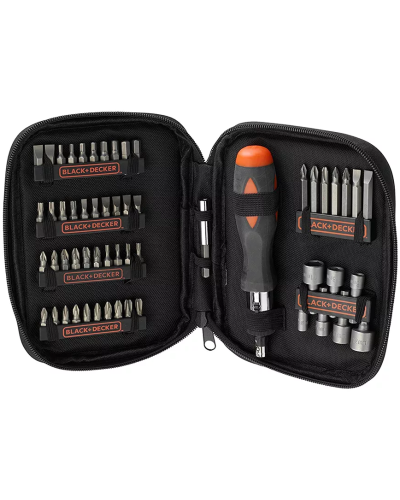 Vintburan dəsti Black&Decker A7104-XJ / 56 PCS