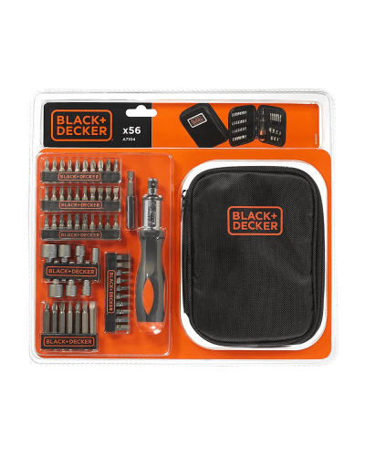 Vintburan dəsti Black&Decker A7104-XJ / 56 PCS