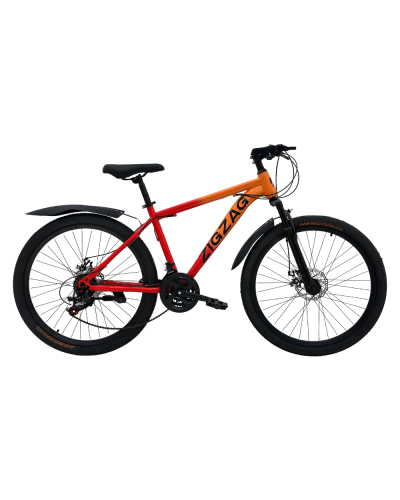 Velosiped ZigZag ST255-26 Red-Orange