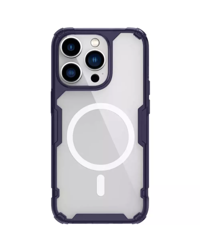 Qoruyucu örtük Nillkin iPhone 14 Pro Nature MagSafe Deep Purple 7139