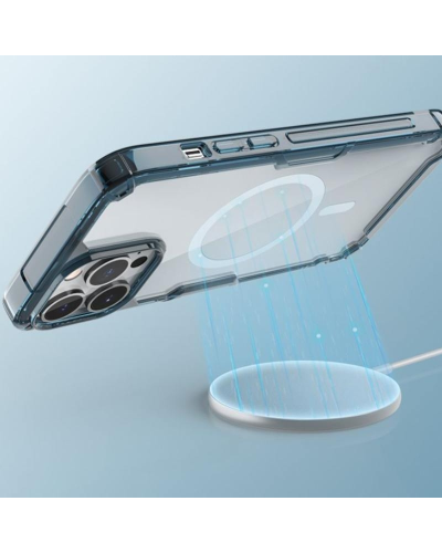 Qoruyucu örtük Nillkin iPhone 14 Pro Nature MagSafe Deep Purple 7139