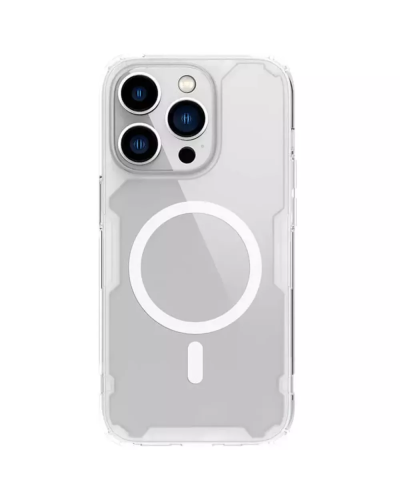 Qoruyucu örtük Nillkin iPhone 14 Pro Max Nature MagSafe White 8632