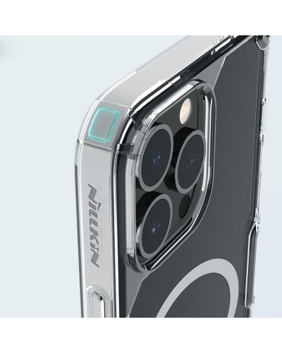 Qoruyucu örtük Nillkin iPhone 14 Pro Max Nature MagSafe White 8632