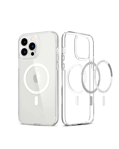 Qoruyucu örtük Nillkin iPhone 14 Pro Max Nature MagSafe White 8632