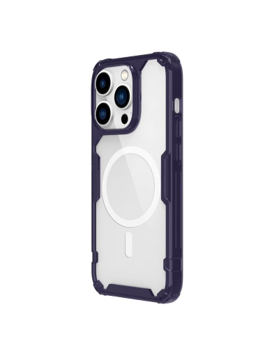 Qoruyucu örtük Nillkin iPhone 14 Pro Max Nature MagSafe Deep Purple 7146