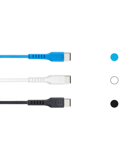 Cable SBS Type-C Cable Kit 3x1.2 m TEKITCC3X1WBK