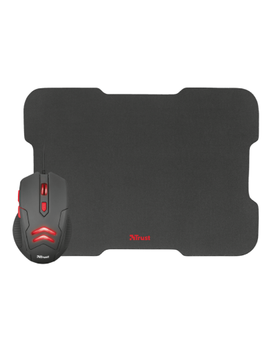 Gaming Mouse+Pad Trust ZIVA BLACK / 21963