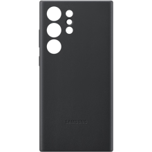 Qoruyucu örtük Samsung S23 Ultra Leather Black EF-VS918LBEGRU