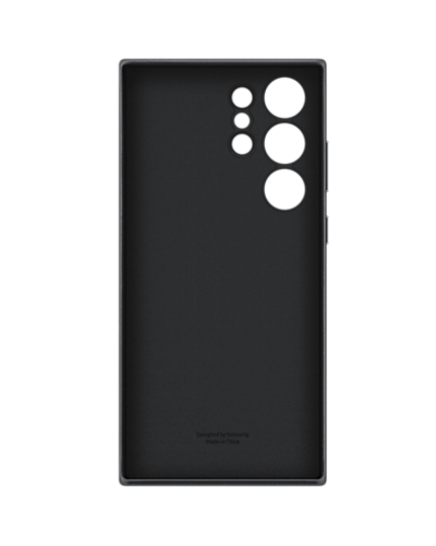 Qoruyucu örtük Samsung S23 Ultra Leather Black EF-VS918LBEGRU
