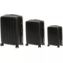 Çamadan Ninetygo PC Luggage 3 pcs Set Black 117001