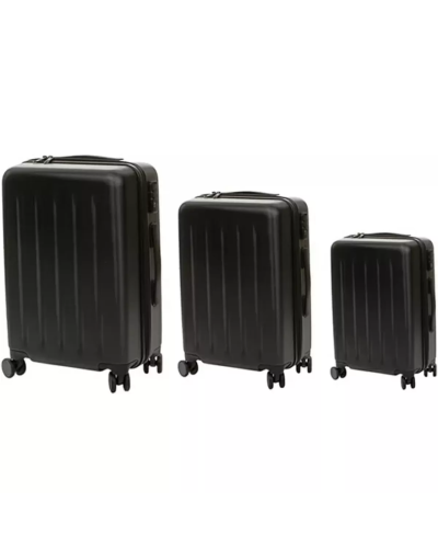Çamadan Ninetygo PC Luggage 3 pcs Set Black 117001