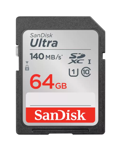 SD Card Ultra SDXC 64GB 140MB/s