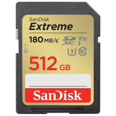 SD Card Sandisk 512GB Extreme SDXC