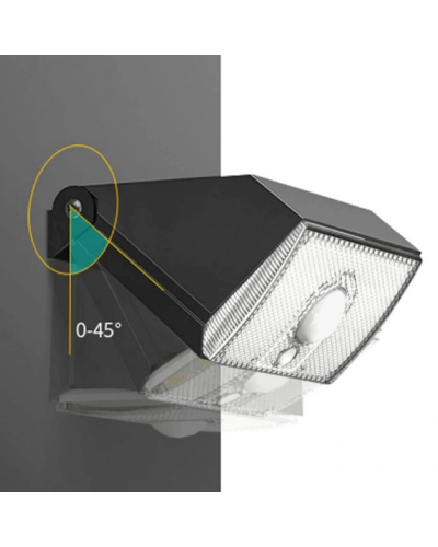 Smart solar wall lights - mini black SLRT-0900