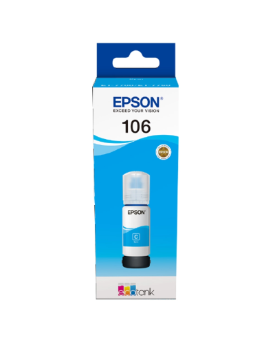 Kartric Epson 106 Ecotank Photo Bk İnk Bottle / Blue (C13T00R140)