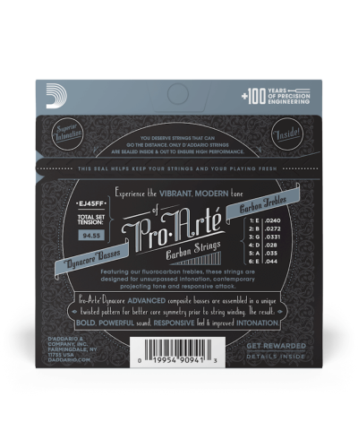 D-Addario Pro-Arte Carbon EJ45FF Normal Tension