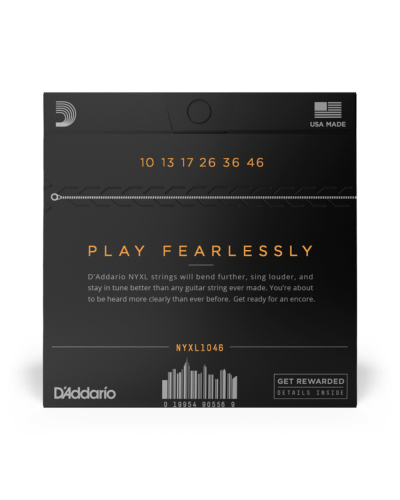 D-Addario NYXL1046 NYXL Nickel Wound 10-46 Regular Light