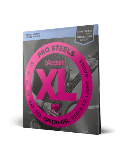 D-Addario EPS170-6SL XL Prosteels 32-130 Regular Light