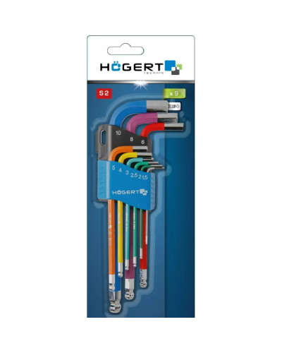 Açar dəsti Hogert  HT1W806/9 əd.