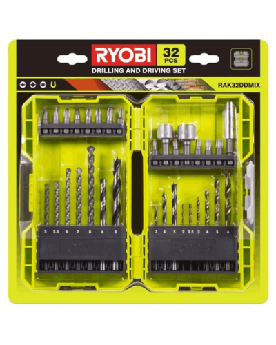 Alət dəsti Ryobi RAK32DDMIX/32 pcs