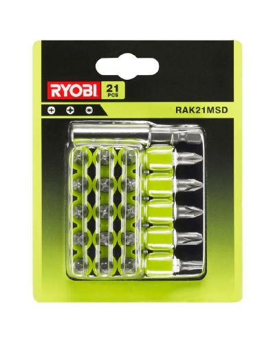 Başlıq dəsti Ryobi RAK21MSD/21 pcs