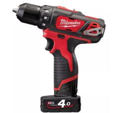 Drel-şurup bağlayan Milwaukee M12BDD-402C (CASE+2X4.0)