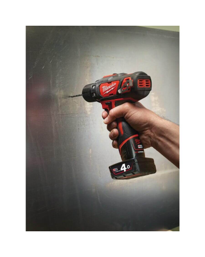 Drel-şurup bağlayan Milwaukee M12BDD-402C (CASE+2X4.0)
