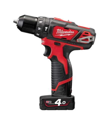 Drel-şurup bağlayan  Milwaukee M12BPD-202C (CASE+2X2.0)