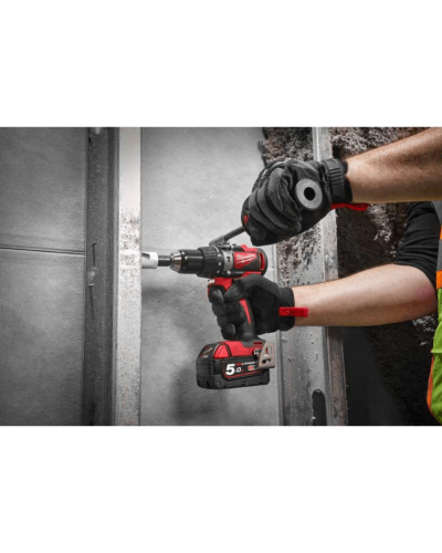 Drel-şurup bağlayan Milwaukee M18BLDD2-502X (CASE+2X5.0)