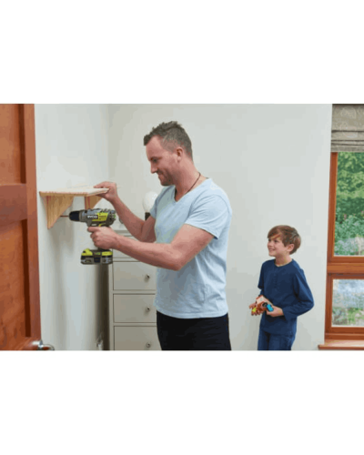 Drel-şurup bağlayan Ryobi  R18PDBL-225S (BAG+2X2.5)