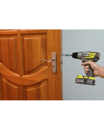 Drel-şurup bağlayan Ryobi  R18PDBL-225S (BAG+2X2.5)
