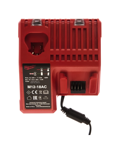 Enerji yığma qurğusu Milwaukee M12-18 AC (4932459205)