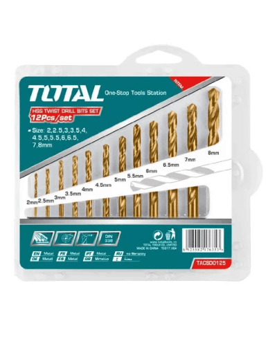 Burğu Total TACSD 0125/12 pcs